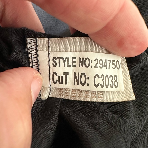 Jonathan Martin Halter Sun Maxi Dress Black & White Floral & Stripes Size 8 - Picture 12 of 14